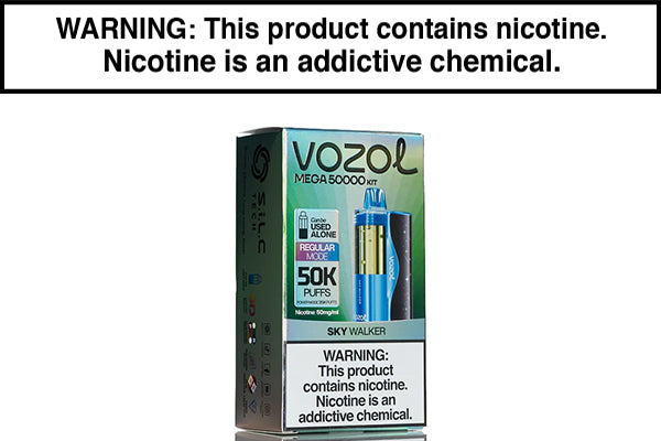 VOZOL MEGA 50K DISPOSABLE VAPE - 50,000 PUFFS Sky Walker