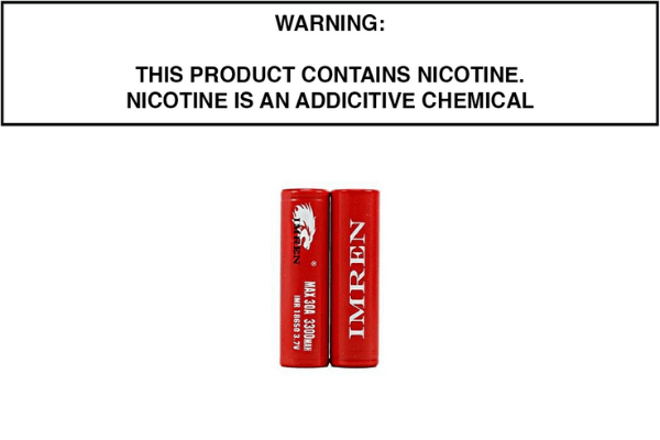 IMREN 3300MAH 30A BATTERY - Vape Juice