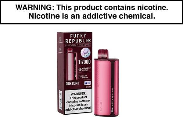 Funky Lands Ti7000 Disposable Vapes 12.8ML 7000 Puffs - $13.89 - Vape Juice