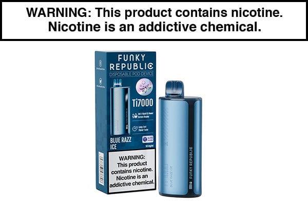 Funky Lands Ti7000 Disposable Vapes 12.8ML 7000 Puffs - $13.89 - Vape Juice
