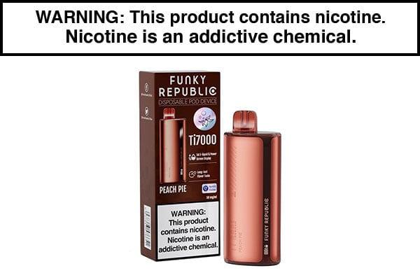 Funky Lands Ti7000 Disposable Vapes 12.8ML 7000 Puffs - $13.89 - Vape Juice