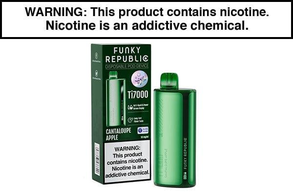 Funky Lands Ti7000 Disposable Vapes 12.8ML 7000 Puffs - $13.89 - Vape Juice