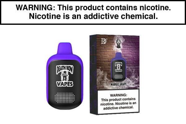 Death Row Vapes 5000 Puffs Disposable - $14.25 - Vape Juice