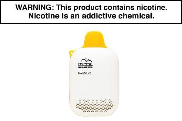 Hyppe MAX-Air 5000 Puff Disposable Vape - 5% 13ML - Vape Juice