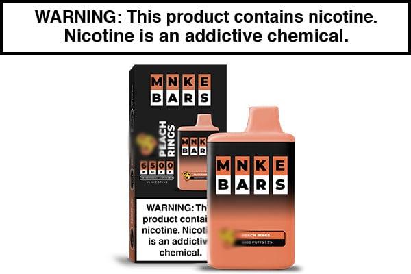 MNKE Bar Disposable Vape - 6500 Puffs - Vape Juice