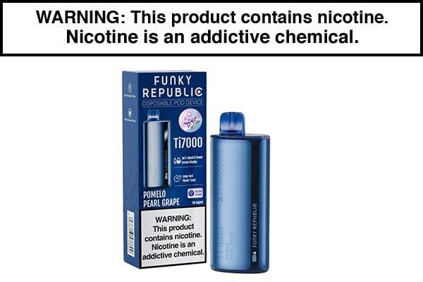 Funky Lands Ti7000 Disposable Vapes 12.8ML 7000 Puffs - $13.89 - Vape Juice