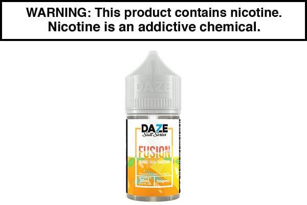 Orange Yuzu Tangerine Iced by 7 Daze Fusion Salt - 30mL - Vape Juice