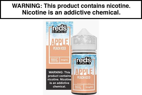 Peach Apple Iced by Reds E Juice 60ML/100ML - Vape Juice