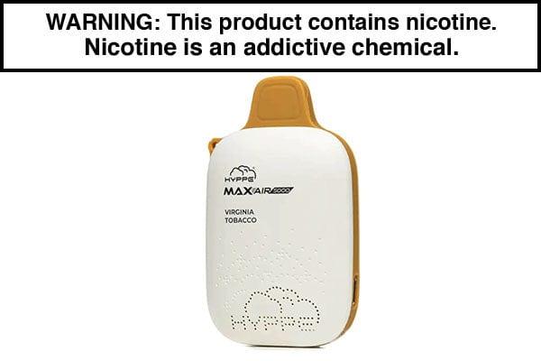 Hyppe MAX-Air 5000 Puff Disposable Vape - 5% 13ML - Vape Juice