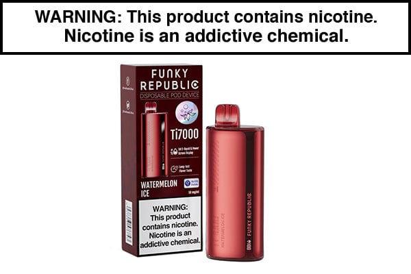 Funky Lands Ti7000 Disposable Vapes 12.8ML 7000 Puffs - $13.89 - Vape Juice