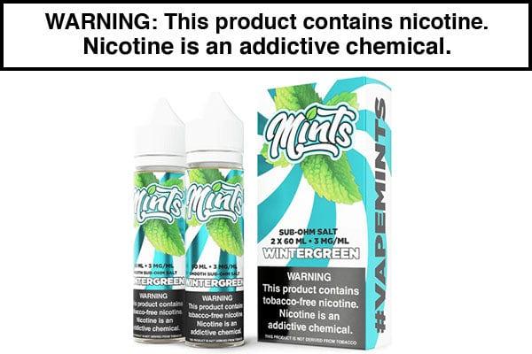 Wintergreen by Mints E Liquid - 120mL - Vape Juice