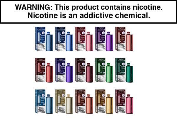 Funky Lands Ti7000 Disposable Vapes 12.8ML 7000 Puffs - $13.89 - Vape Juice