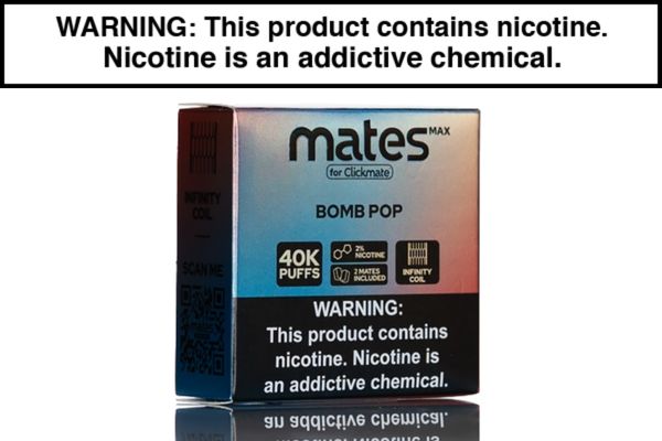 7 DAZE CLICKMATE MATES MAX RECHARGE 2% NIC DISPOSABLE POD - Image 2