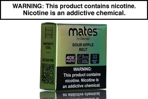 7 DAZE CLICKMATE MATES MAX RECHARGE 2% NIC DISPOSABLE POD - Image 11