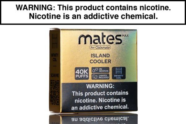 7 DAZE CLICKMATE MATES MAX RECHARGE 2% NIC DISPOSABLE POD - Image 20