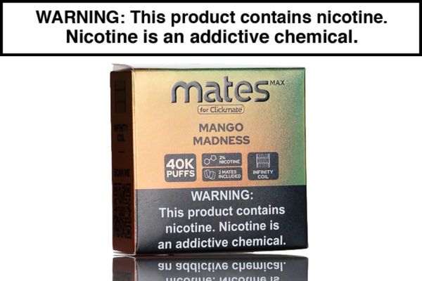 7 DAZE CLICKMATE MATES MAX RECHARGE 2% NIC DISPOSABLE POD - Image 23