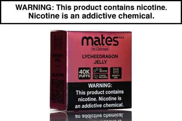 7 DAZE CLICKMATE MATES MAX RECHARGE 2% NIC DISPOSABLE POD - Image 25