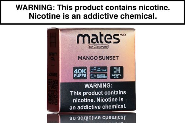 7 DAZE CLICKMATE MATES MAX RECHARGE 2% NIC DISPOSABLE POD - Image 6