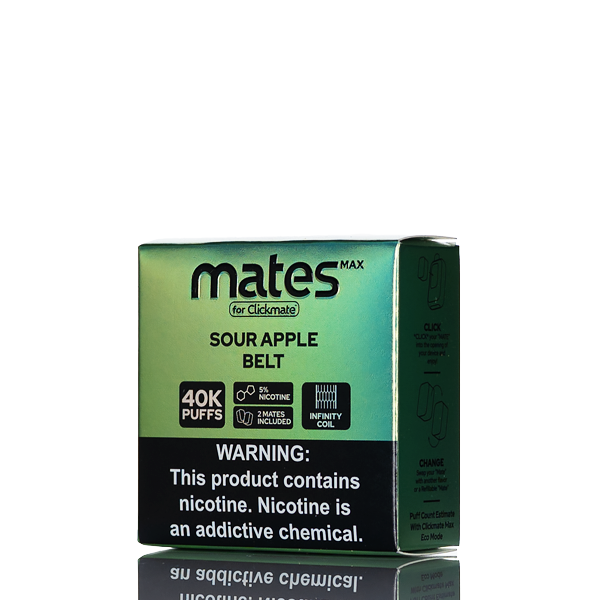 7 DAZE CLICKMATE MATES MAX RECHARGE 5% NIC DISPOSABLE POD - Image 4