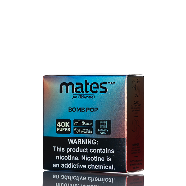 7 DAZE CLICKMATE MATES MAX RECHARGE 5% NIC DISPOSABLE POD - Image 10