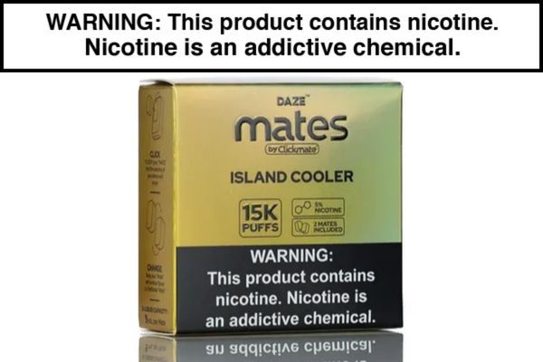 7 DAZE CLICKMATE MATES RECHARGE DISPOSABLE VAPE PODS - 15,000 PUFFS (2 PACK) - Image 11