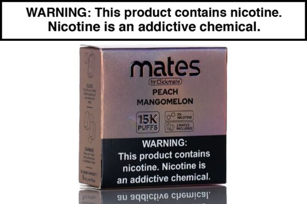 7 DAZE CLICKMATE MATES RECHARGE DISPOSABLE VAPE PODS - 15,000 PUFFS (2 PACK) - Image 19