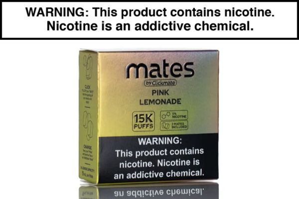 7 DAZE CLICKMATE MATES RECHARGE DISPOSABLE VAPE PODS - 15,000 PUFFS (2 PACK) - Image 20