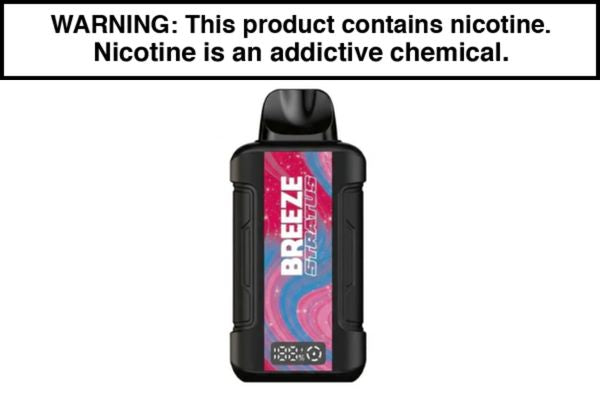 Breeze Stratus 15,000 Puffs Zero Nic Disposable Vape - Image 4