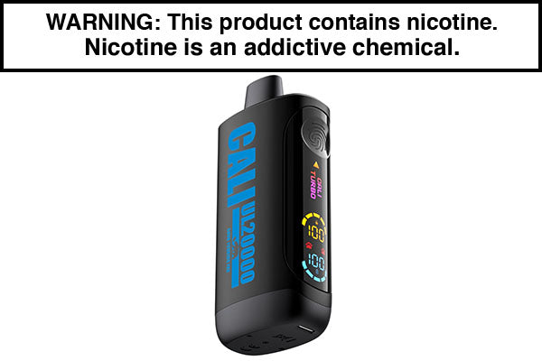 CALI TURBO UL20K DISPOSABLE VAPE - 20,000 PUFFS - Image 13