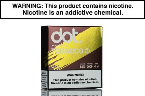 DOTMOD SWITCH PRE-FILLED DISPOSABLE PODS - 2000 PUFFS (2 PACK) - Image 2