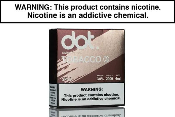 DOTMOD SWITCH PRE-FILLED DISPOSABLE PODS - 2000 PUFFS (2 PACK) - Image 3