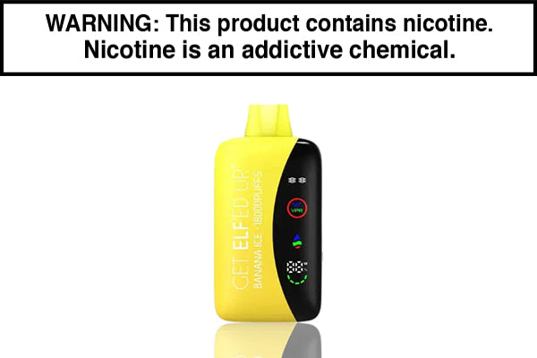 ELF VPR 18K DISPOSABLE VAPE - 18,000 PUFFS - Image 2