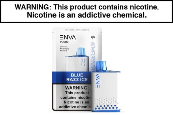 ENVA P8000 DISPOSABLE VAPE - 8000 PUFFS - Image 6