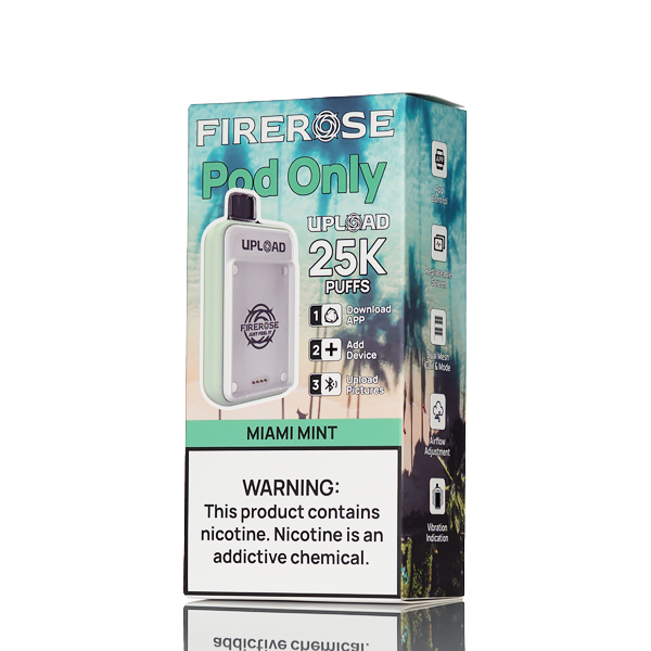 Firerose Upload 25K 25000 Puffs Disposable Pod 20mL - Image 3