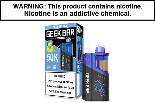 GEEK BAR CLIO PLATINUM DISPOSABLE VAPE KIT - 50,000 PUFFS - Image 3