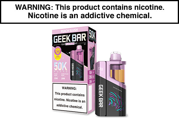 GEEK BAR CLIO PLATINUM DISPOSABLE VAPE KIT - 50,000 PUFFS - Image 4