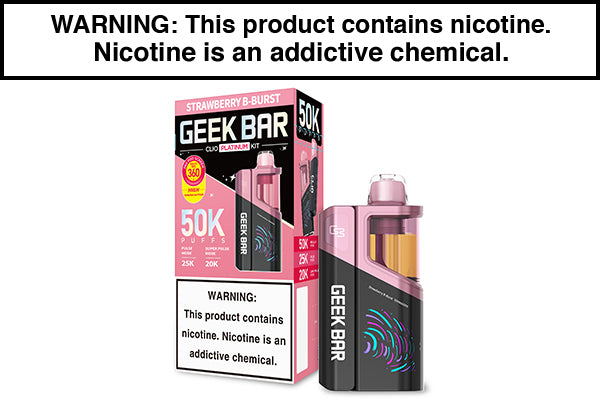 GEEK BAR CLIO PLATINUM DISPOSABLE VAPE KIT - 50,000 PUFFS - Image 6