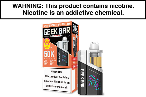 GEEK BAR CLIO PLATINUM DISPOSABLE VAPE KIT - 50,000 PUFFS - Image 8