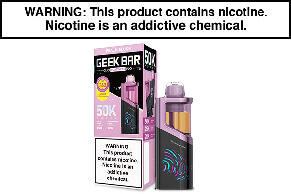 GEEK BAR CLIO PLATINUM DISPOSABLE VAPE PODS - 50,000 PUFFS - Image 6