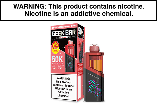 GEEK BAR CLIO PLATINUM DISPOSABLE VAPE PODS - 50,000 PUFFS - Image 7