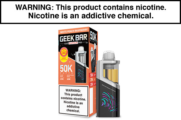 GEEK BAR CLIO PLATINUM DISPOSABLE VAPE PODS - 50,000 PUFFS - Image 10