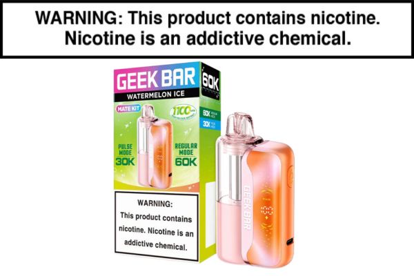 GEEK BAR MATE DISPOSABLE VAPE KIT - 60,000 PUFFS - Image 11