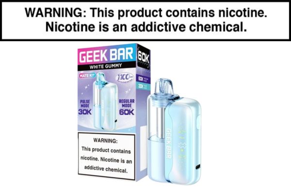 GEEK BAR MATE DISPOSABLE VAPE KIT - 60,000 PUFFS - Image 12