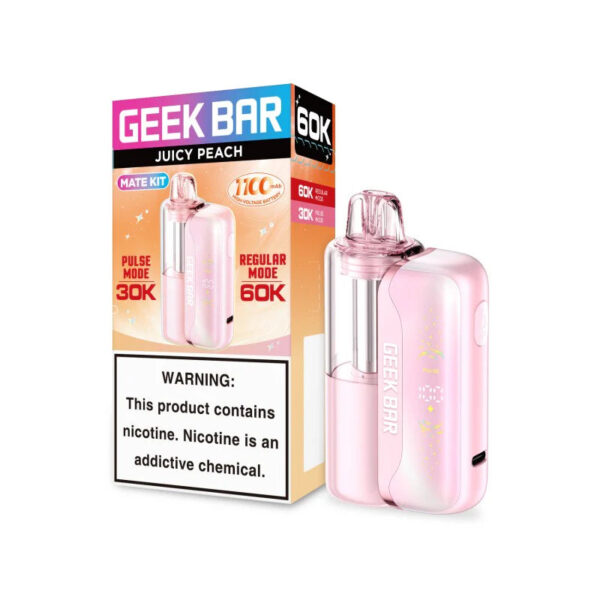 GEEK BAR MATE DISPOSABLE VAPE KIT - 60,000 PUFFS