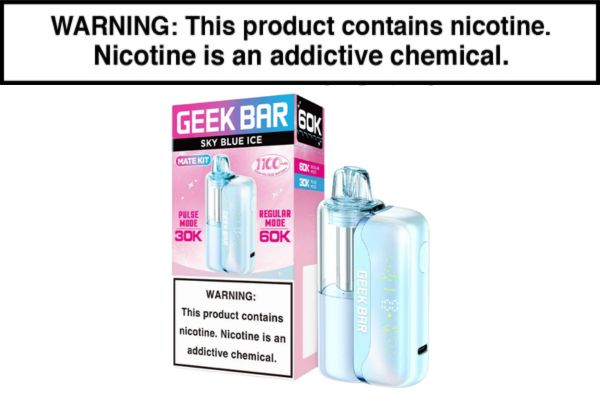 GEEK BAR MATE DISPOSABLE VAPE KIT - 60,000 PUFFS - Image 8