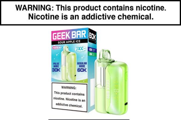 GEEK BAR MATE DISPOSABLE VAPE KIT - 60,000 PUFFS - Image 9