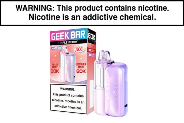 GEEK BAR MATE DISPOSABLE VAPE KIT - 60,000 PUFFS - Image 10
