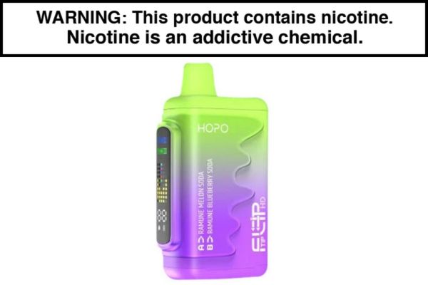 HOPO FLIPTIP HD DISPOSABLE VAPE - 16,000 PUFFS - Image 3