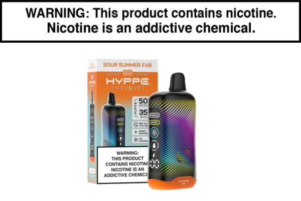 HYPPE INFINITI 50K DISPOSABLE VAPE - 50,000 PUFFS - Image 24