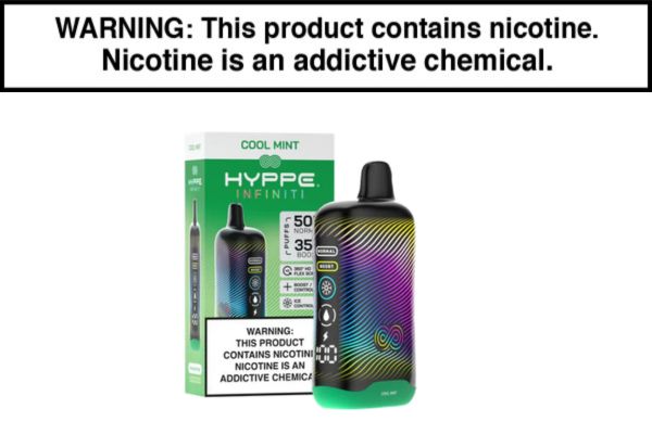 HYPPE INFINITI 50K DISPOSABLE VAPE - 50,000 PUFFS - Image 8